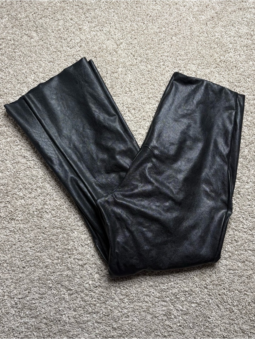 Commando Faux Leather Camo Pants